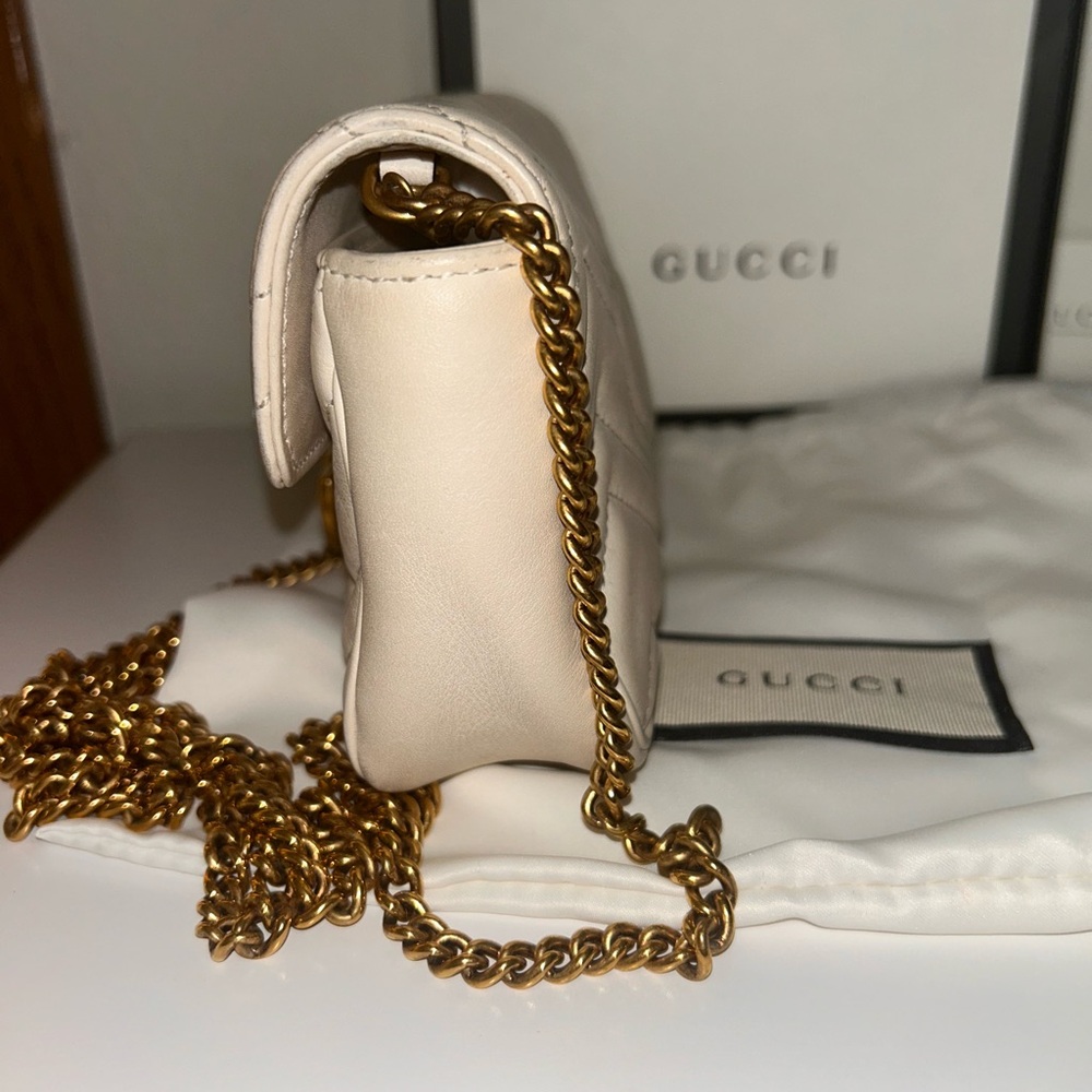 Gucci Marmont leather bag, box 2 dust bags - Picture 6 of 16